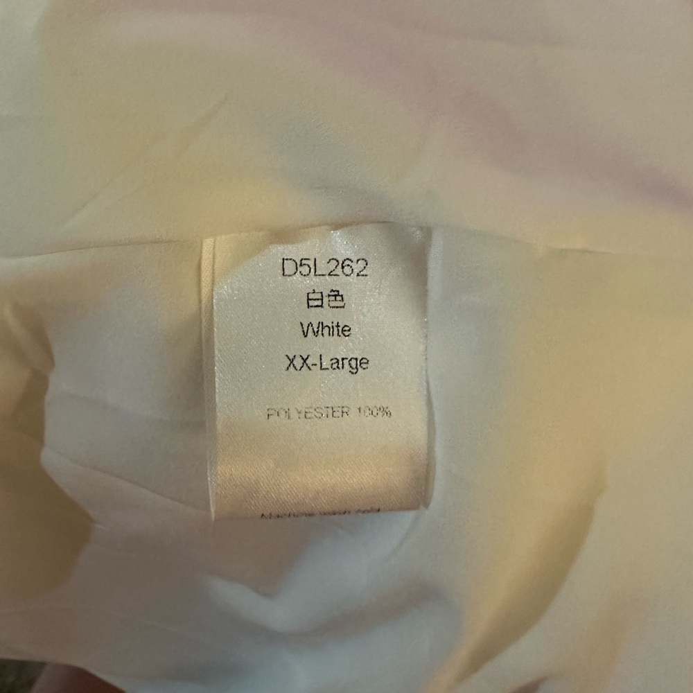 Xxl dress  all white. Light weight